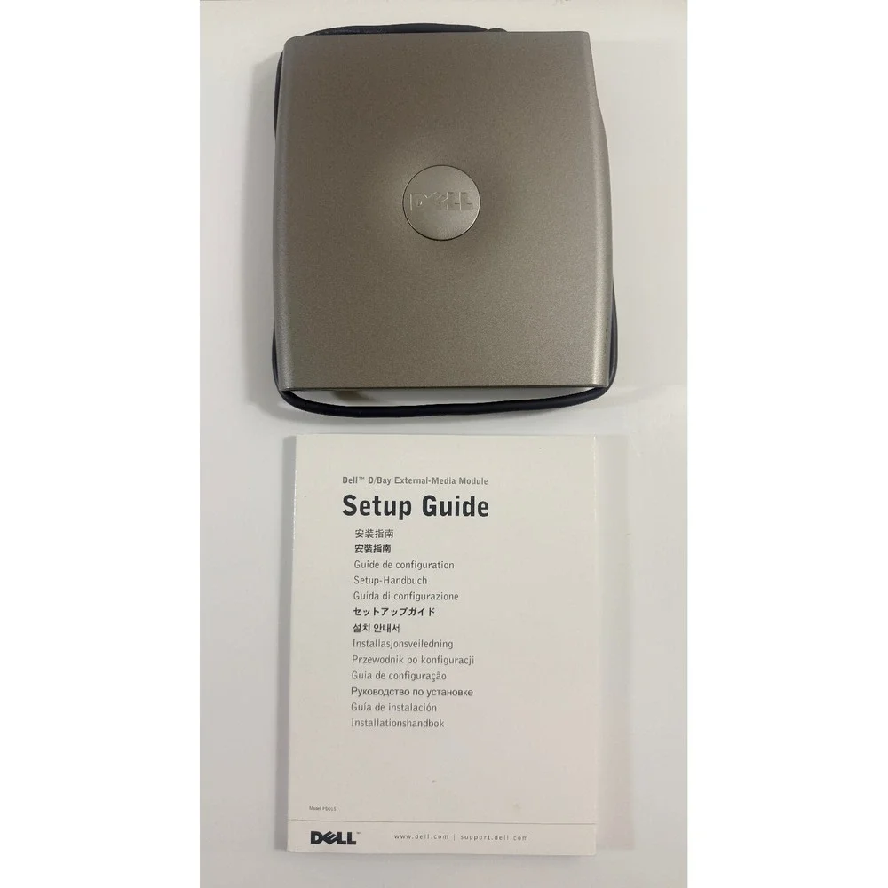 Dell PD01S External D-Bay DVD Rom Cd RW Drive